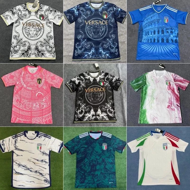 Versace Italy Football Jersey Collection 2023