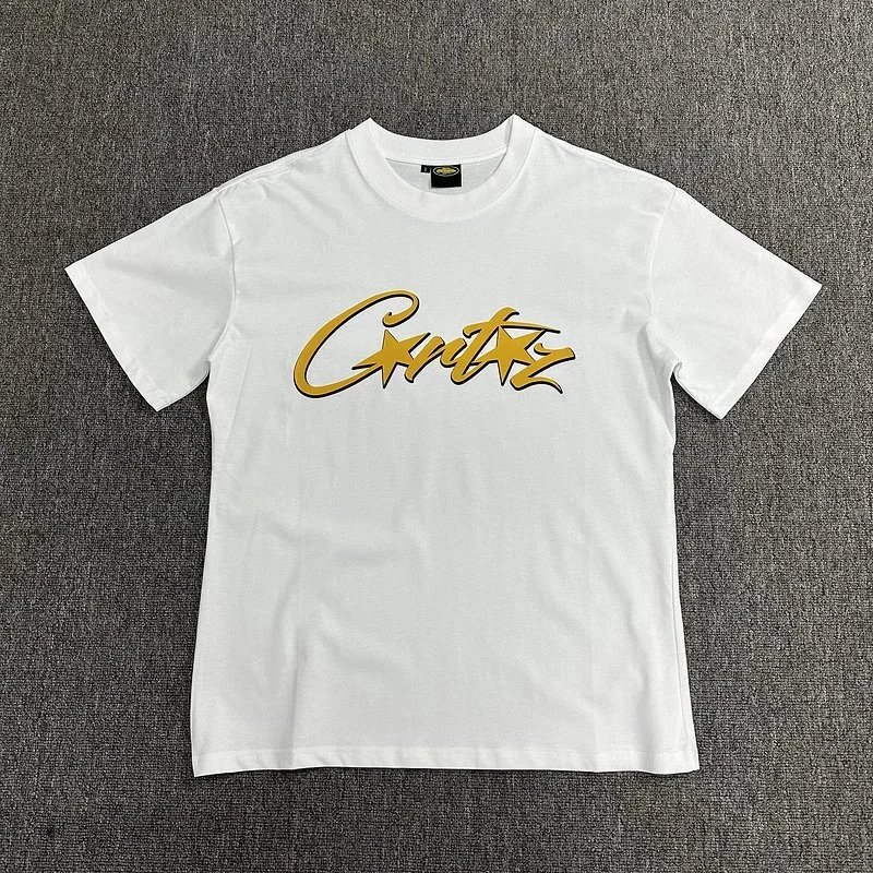 Cunitaz Gold Logo White T-Shirt for Men and Women