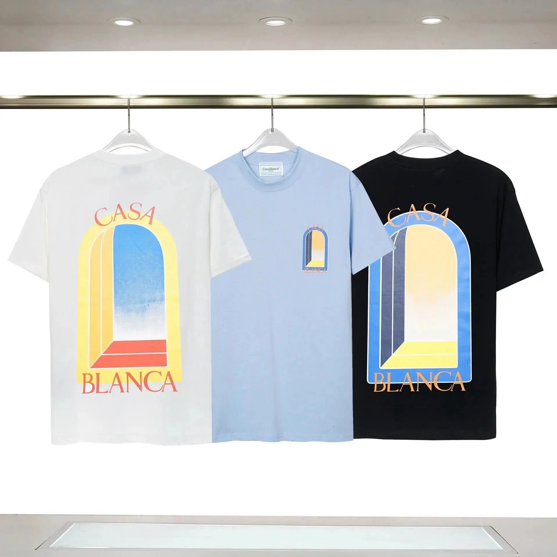 Casa Blanca Arch Design T-Shirt - Minimalist Artwear