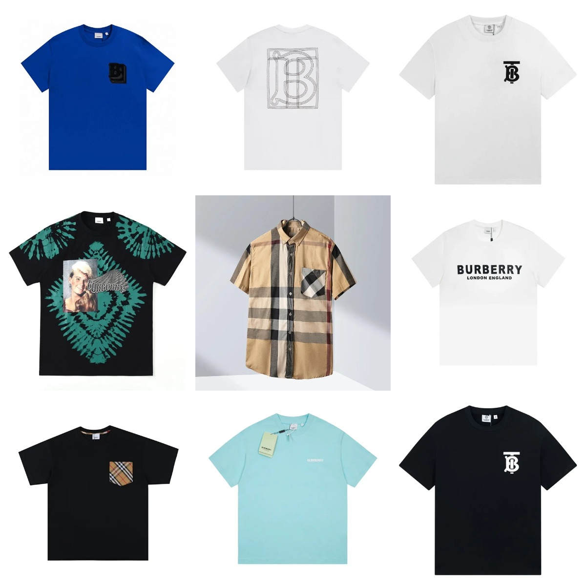 Burberry Men's T-Shirts and Short Sleeve Shirts