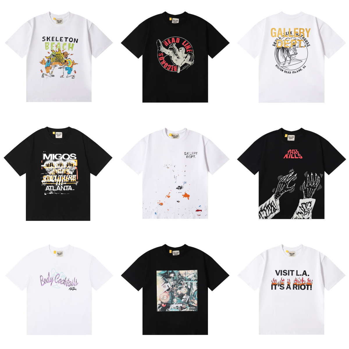 Gallery Dept T-Shirts with Unique Graphic Designs