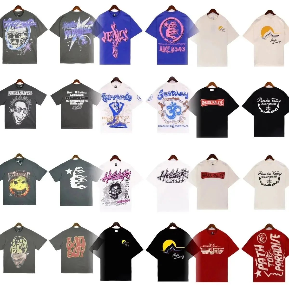 Rhude T-Shirts Collection - Streetwear Fashion for Men