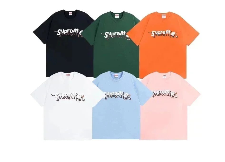 Supreme Cartoon Logo T-Shirt - Multiple Colors