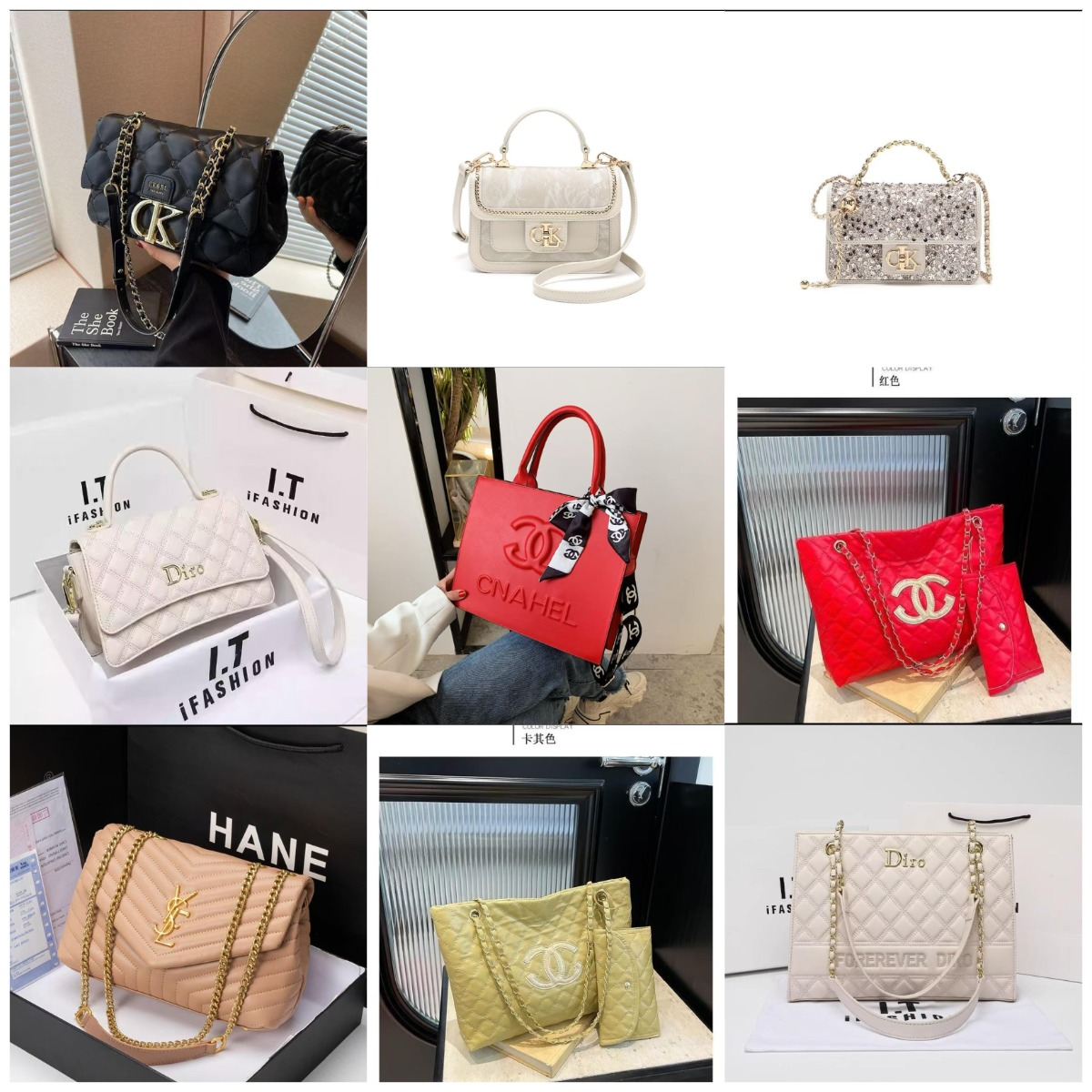 Luxury Quilted Chain Shoulder Bag for Women