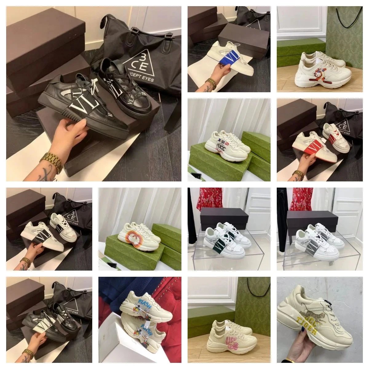 3CE Concept Eyes Fashion Sneakers for Women and Men