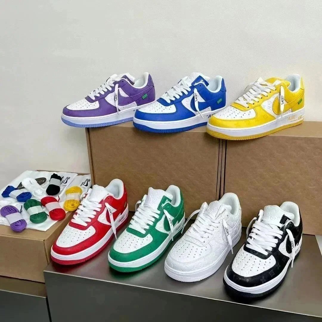 Nike Air Force 1 Low Colorful Sneakers for Men and Women