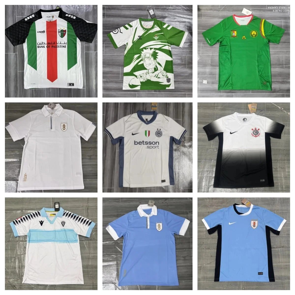 Official Soccer Jerseys Collection from Top Clubs and Nations