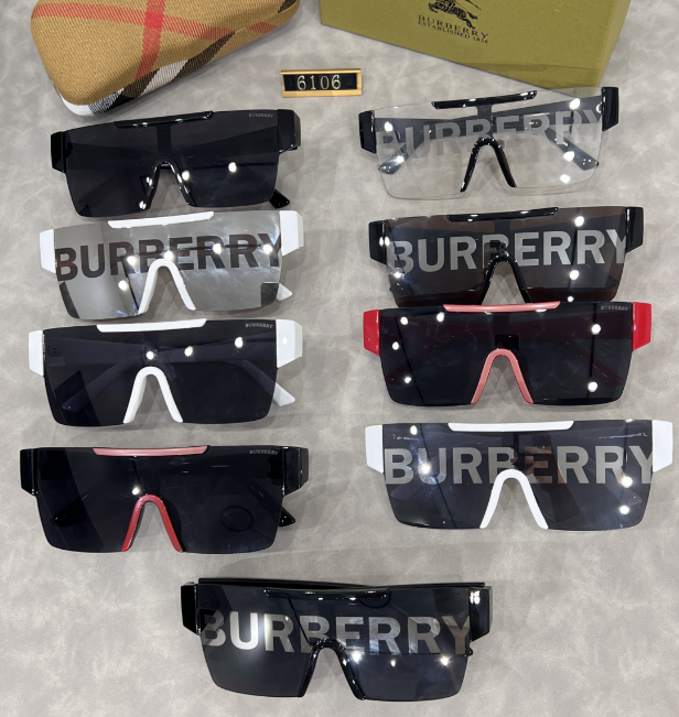 Burberry Sport Sunglasses Shield Style 6106