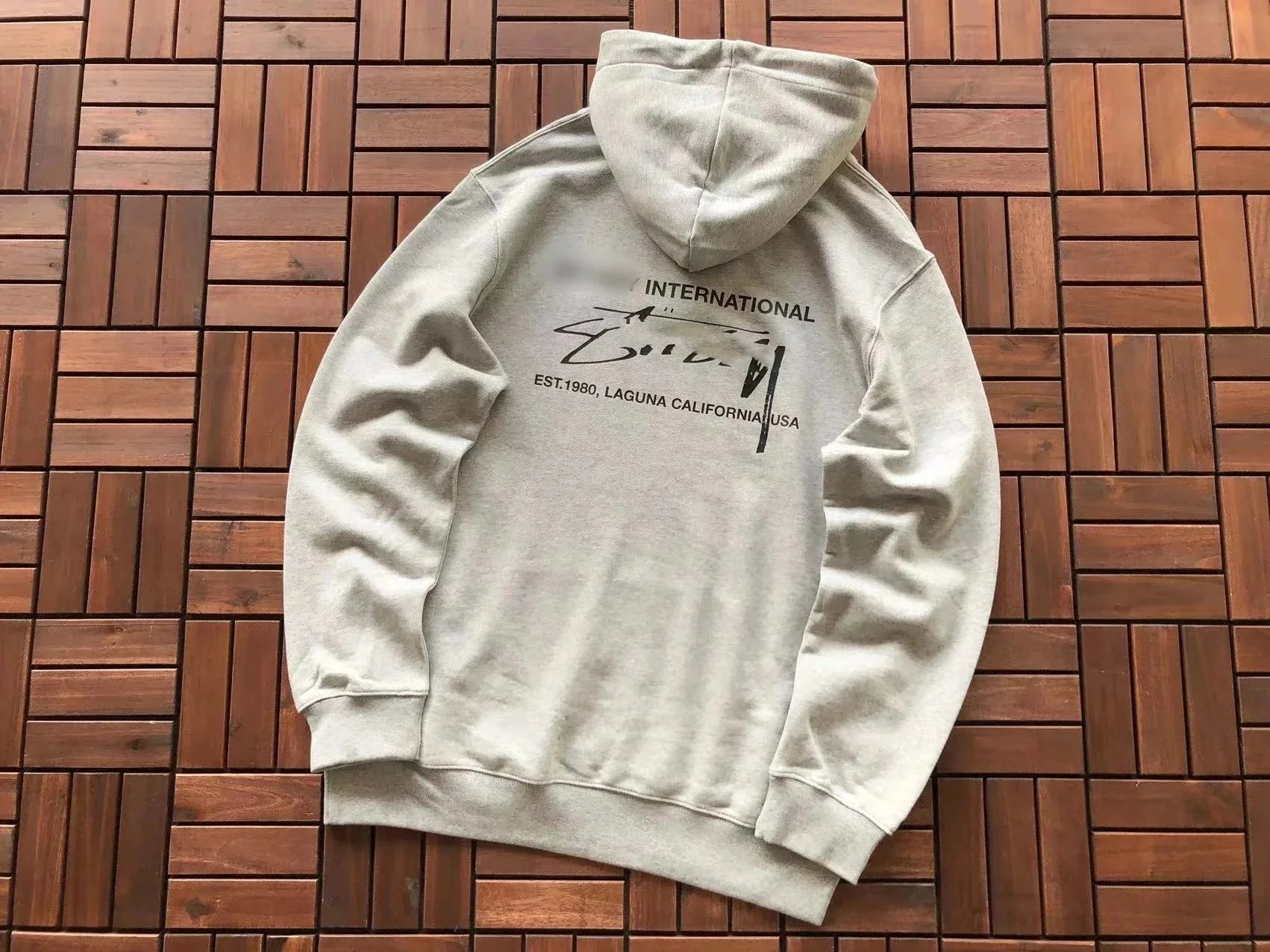 Billabong International Hoodie Gray Sweatshirt Men's Casual Wear