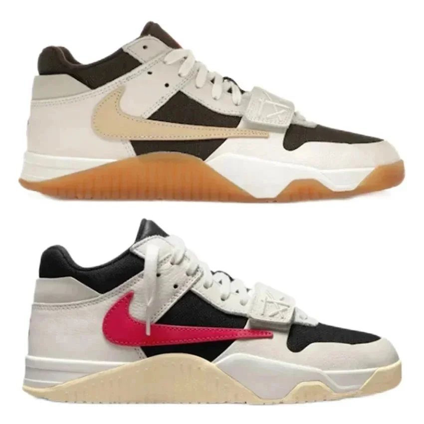 Nike Air Force 1 Low Retro Men's Sneakers White Black Red