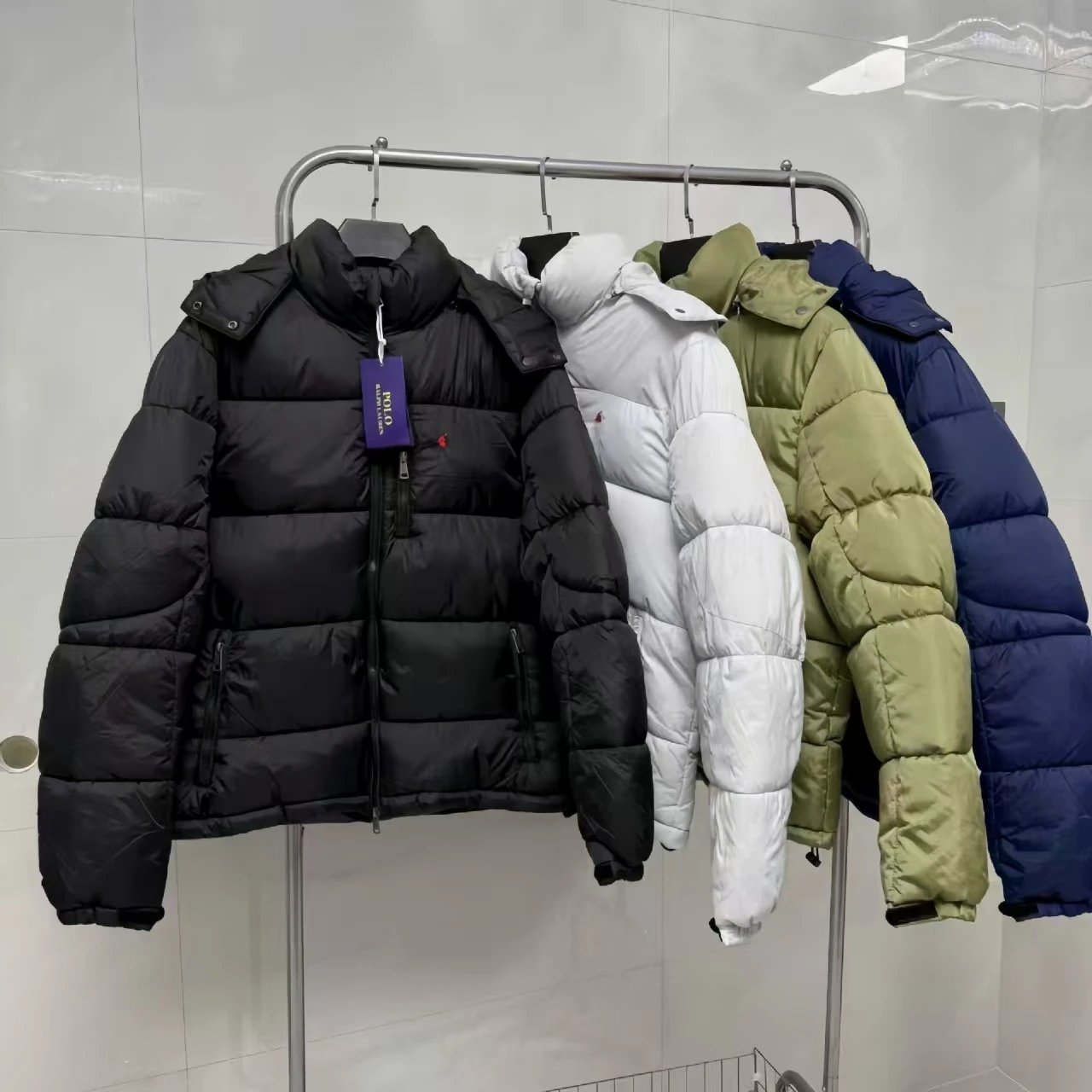 MLO Men's Winter Puffer Jacket Lightweight Warm Coat