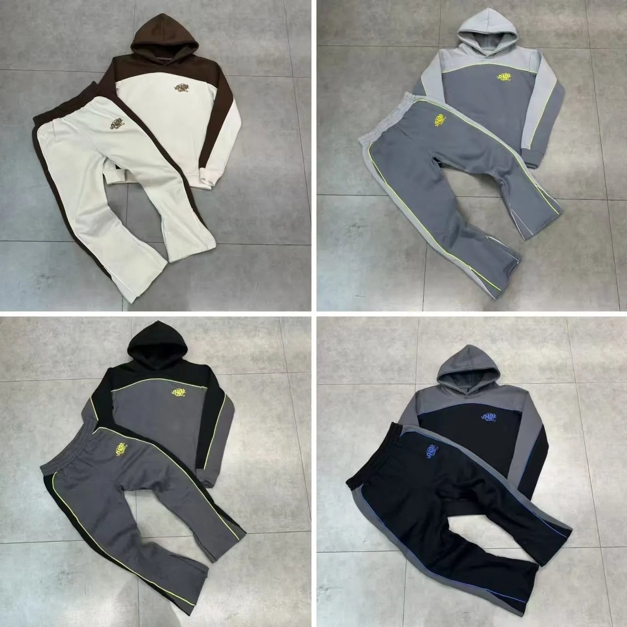 Men's Sport Suit Hoodie and Pants Set for Casual Wear