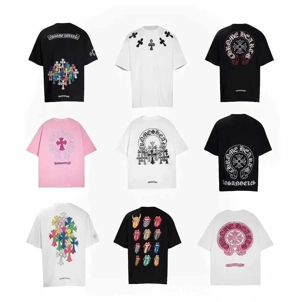OSANIC T-Shirts with Cross and Tongue Designs