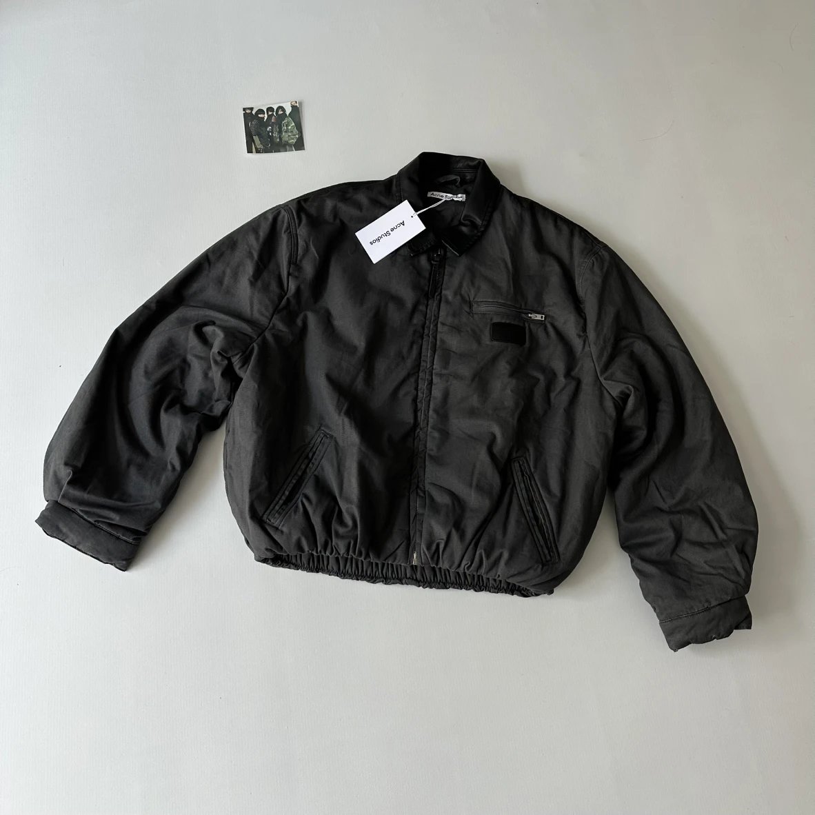 Supreme Black Bomber Jacket Men's Streetwear