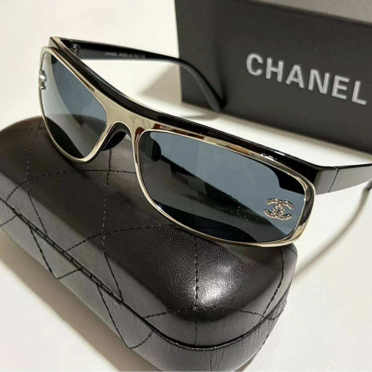 Chanel Sunglasses with Classic Logo Design