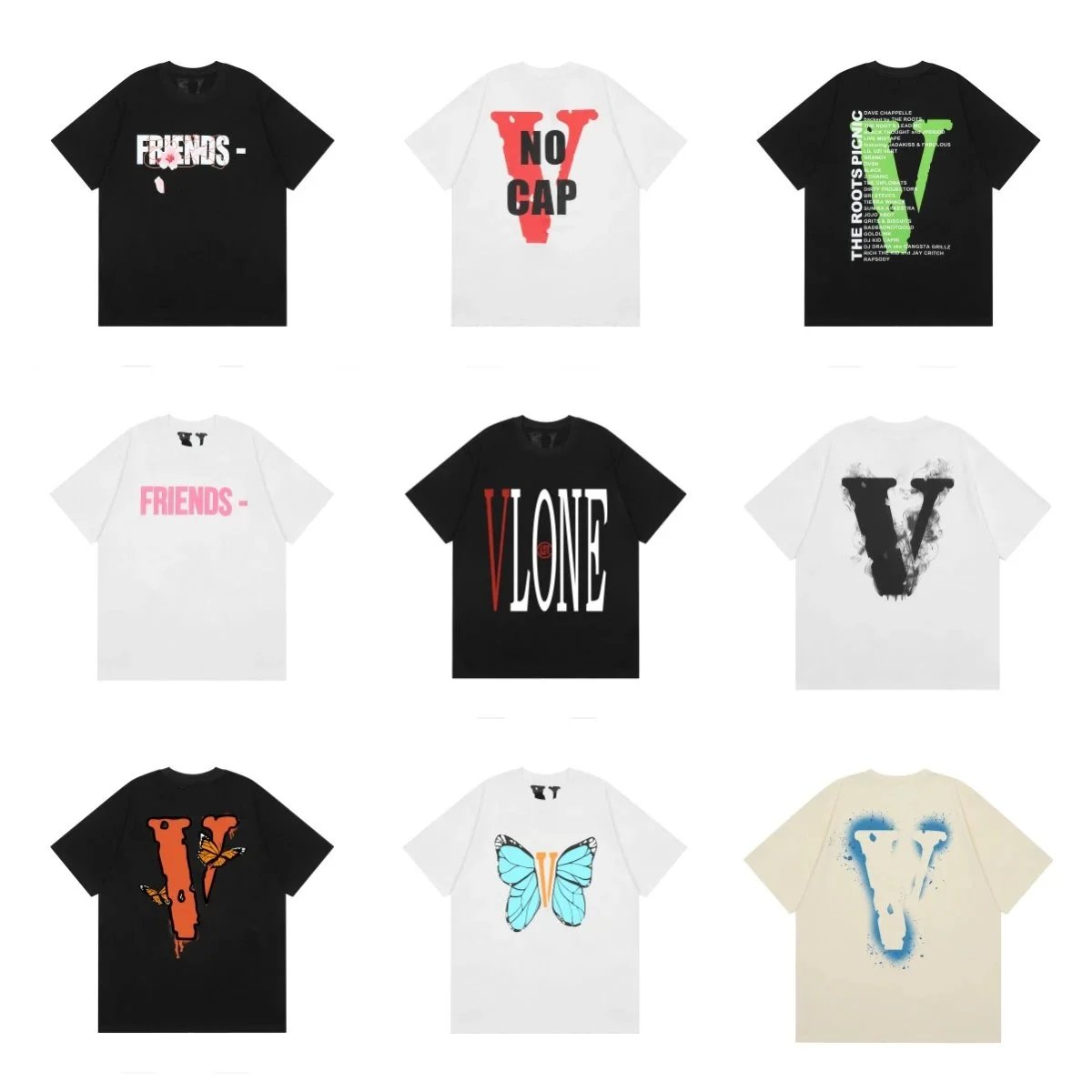 VLONE T-Shirts Collection - Streetwear Fashion Tees