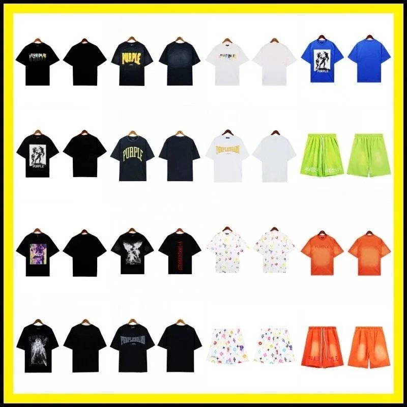 Purple Brand T-Shirts and Shorts Collection