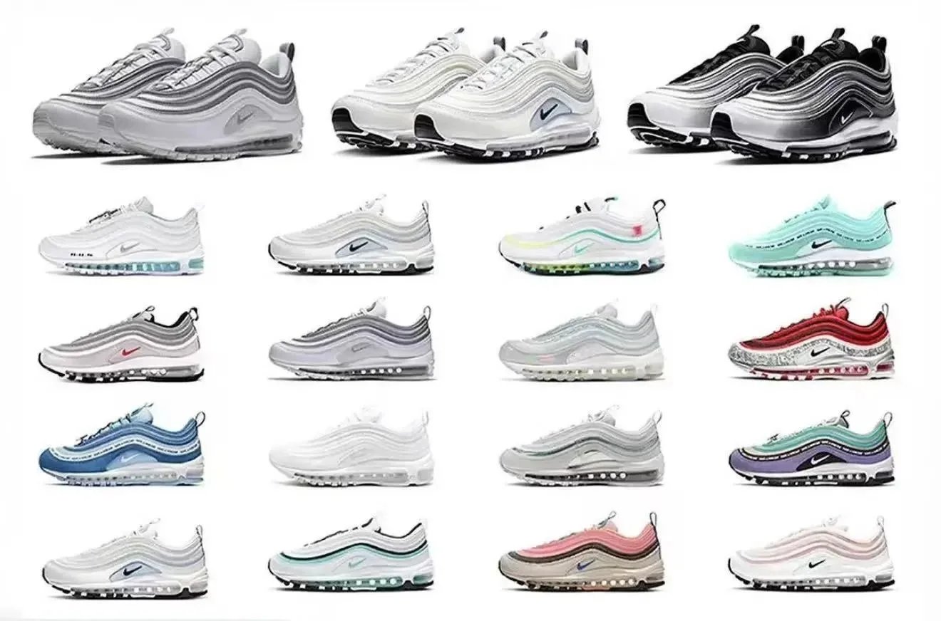 Nike Air Max 97 Sneakers for Men and Women - Classic Running Shoes with Visible Air Unit