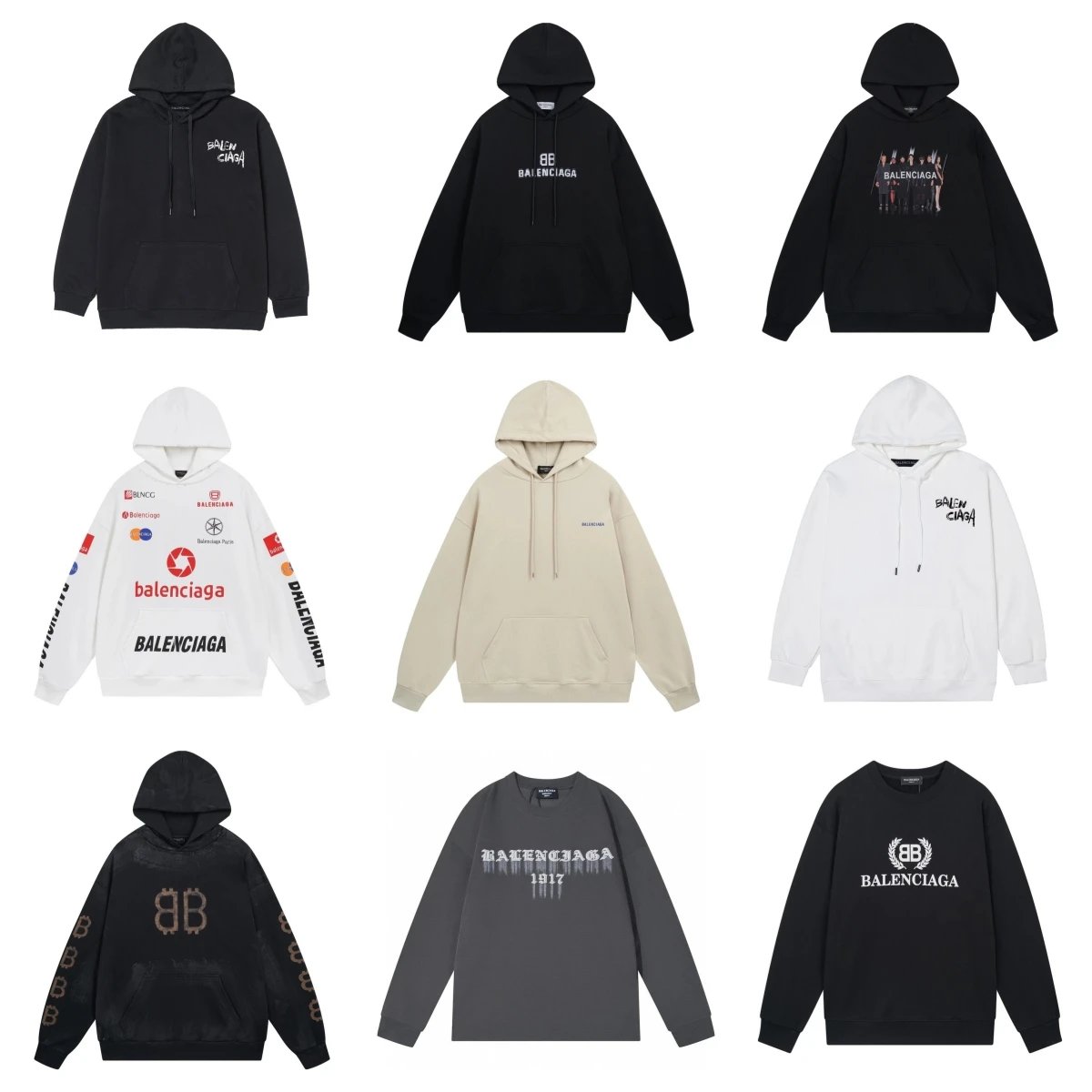 Balenciaga Hoodies & Sweatshirts for Men and Women