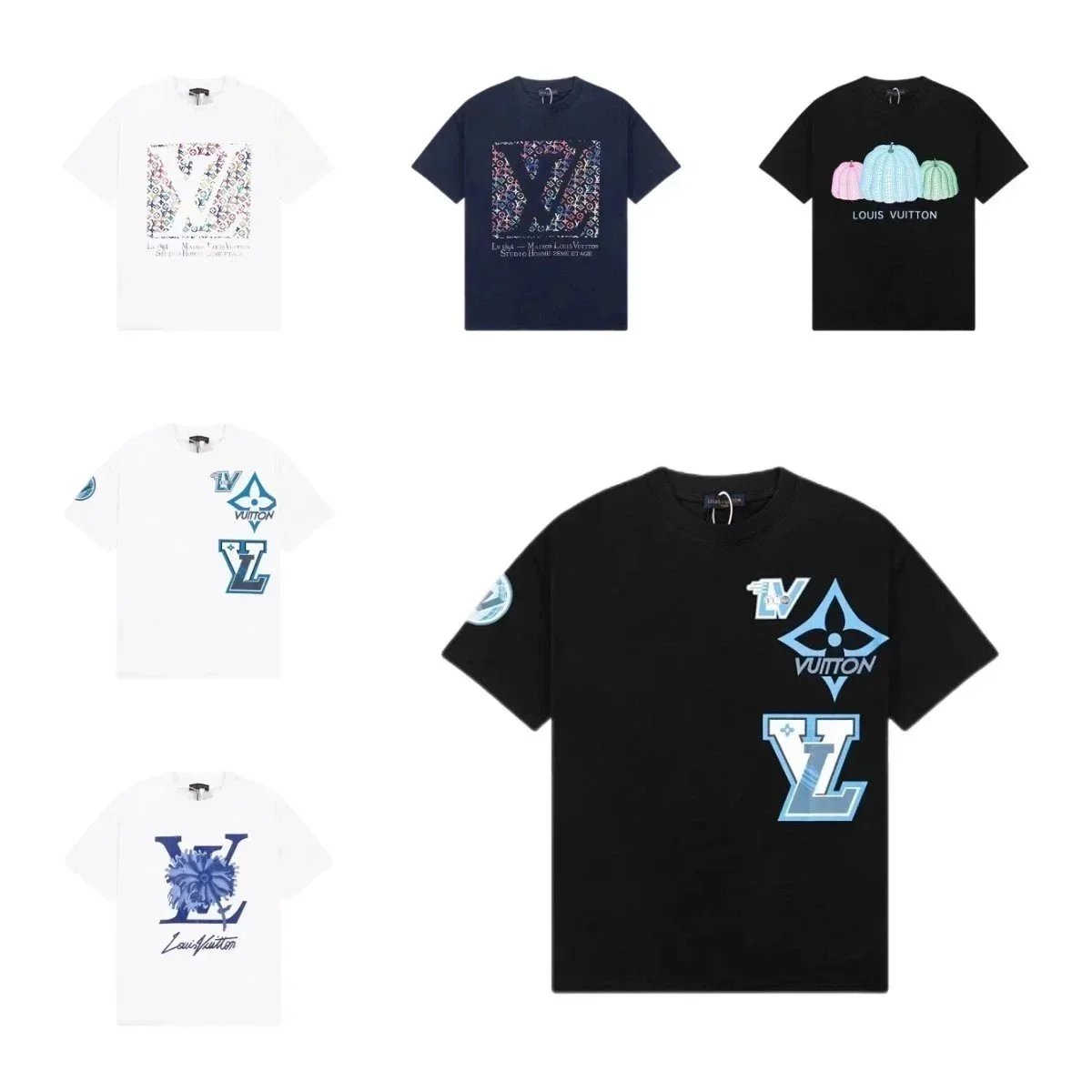 Louis Vuitton Men's Graphic T-Shirts Collection