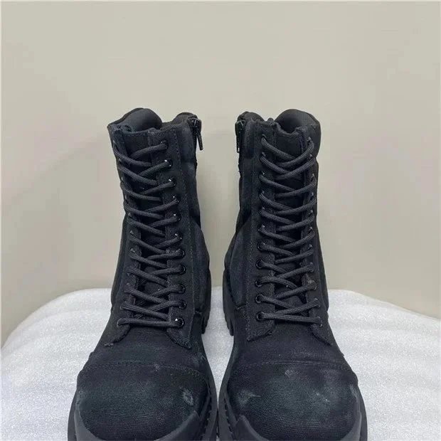 Black Tactical Combat Boots for Men Women Outdoor Hiking Military Style