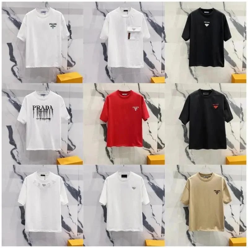 Prada Men's T-Shirts Collection - Premium Fashion Tees