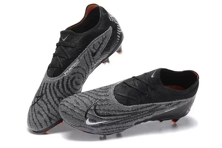 Nike Phantom GT Elite FG Soccer Cleats Black Gray