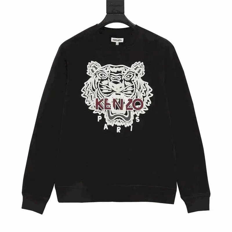KENZO Tiger Head Logo Sweatshirt Black