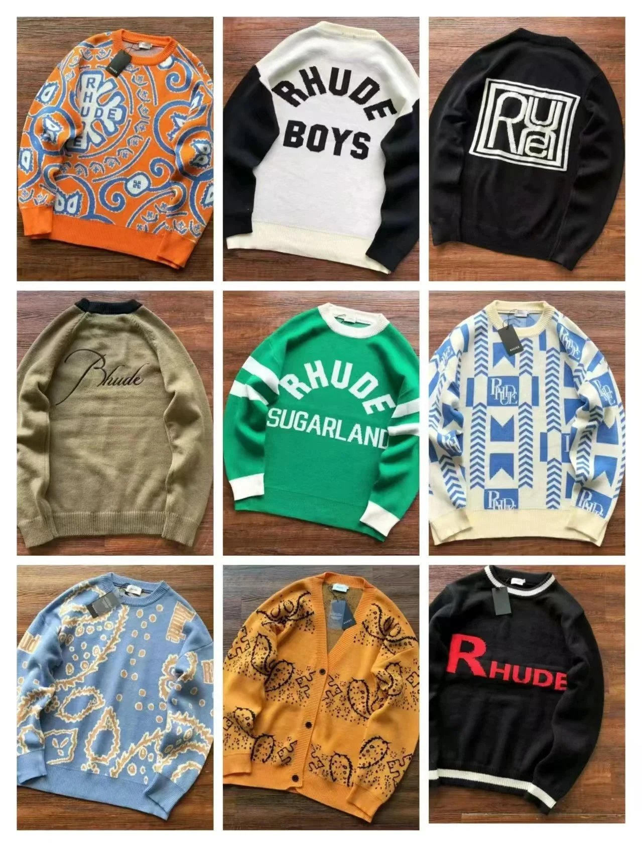 RHUDE Knit Sweaters Collection for Men