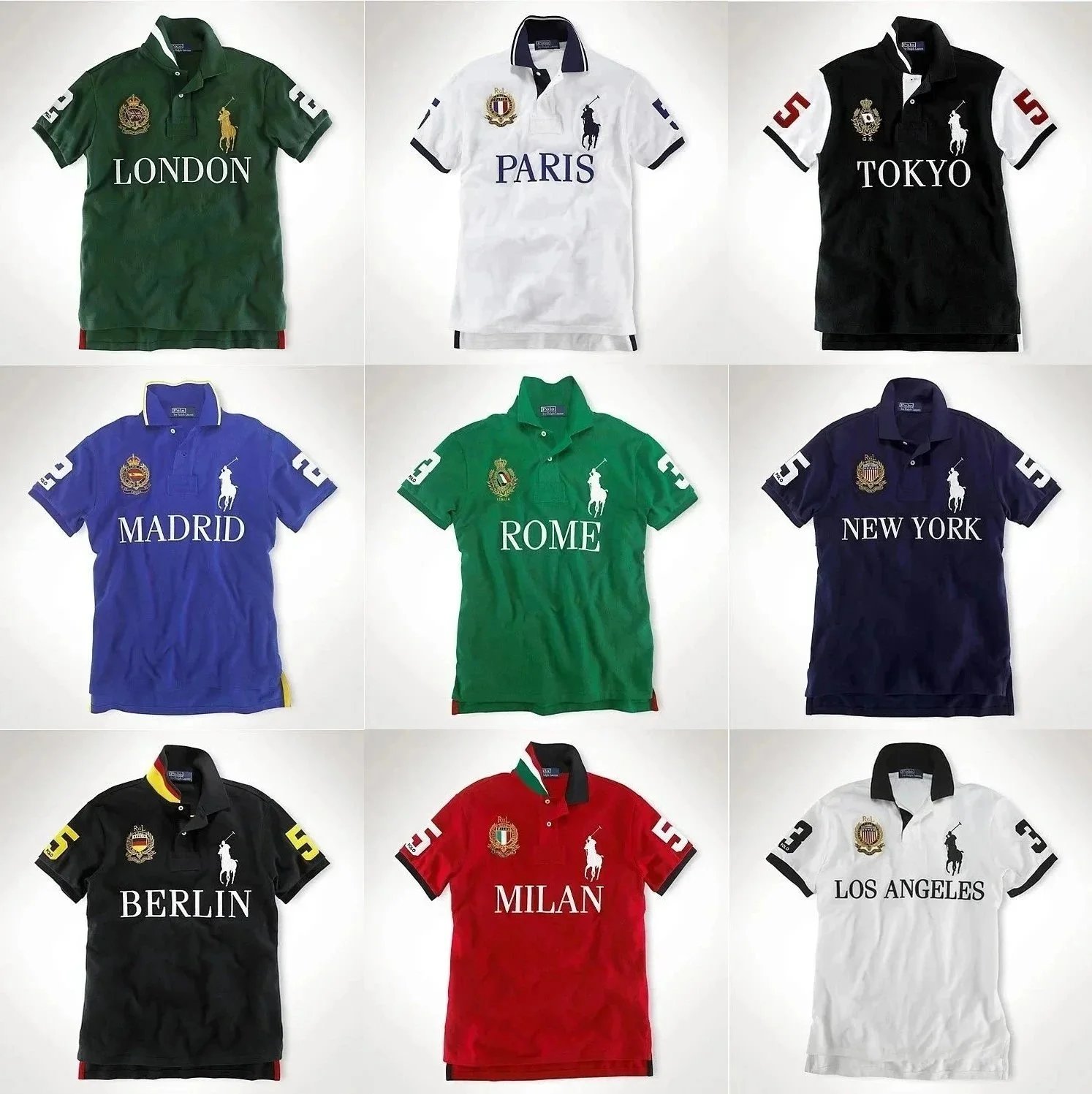 Ralph Lauren City Polo Shirt Collection