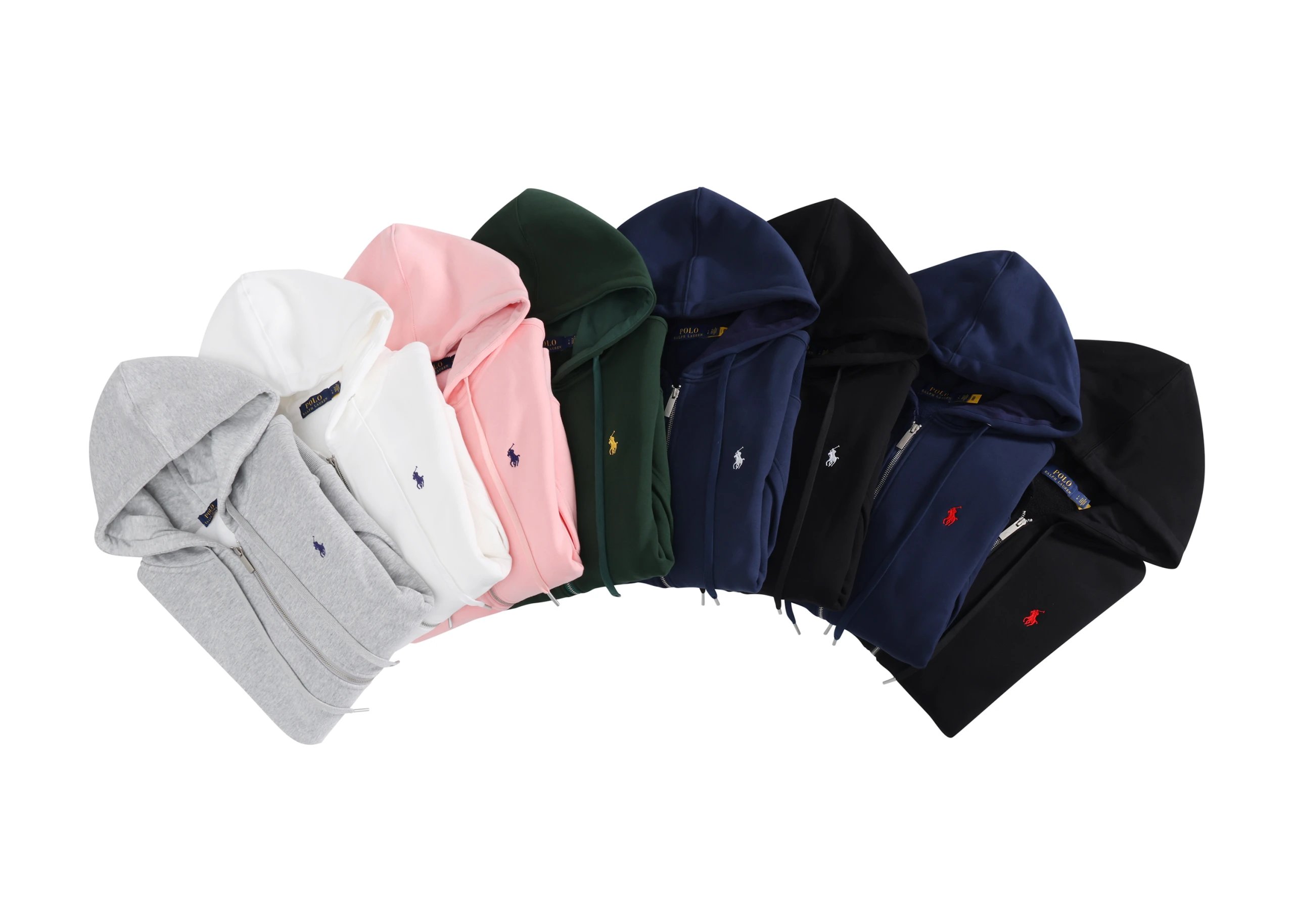 Polo Ralph Lauren Hoodie Sweatshirt Men's Zip-Up Hooded Sweatshirt