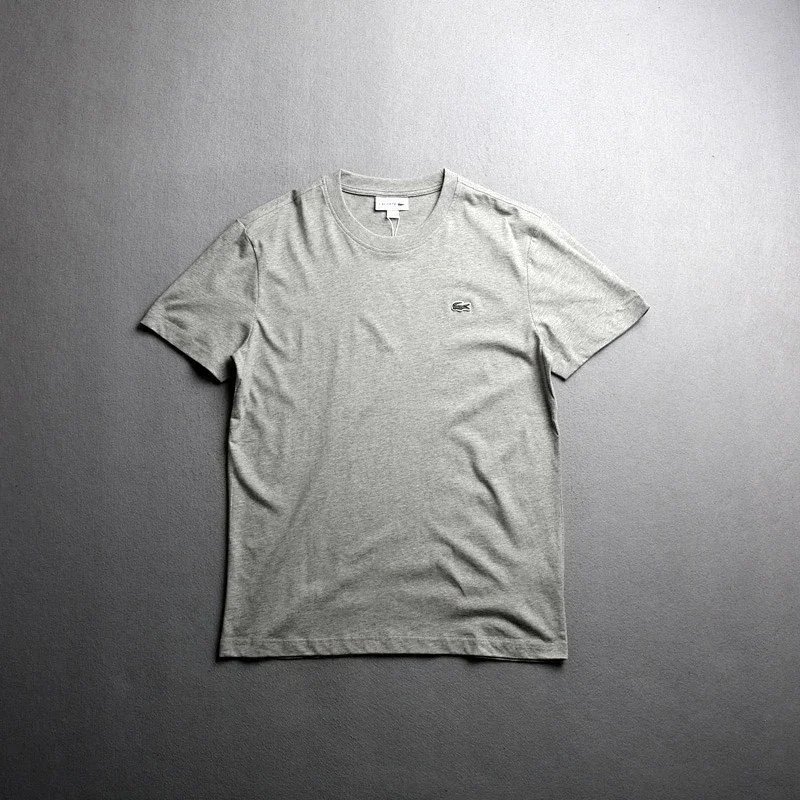 Lacoste Men's Classic Fit Cotton T-Shirt Grey