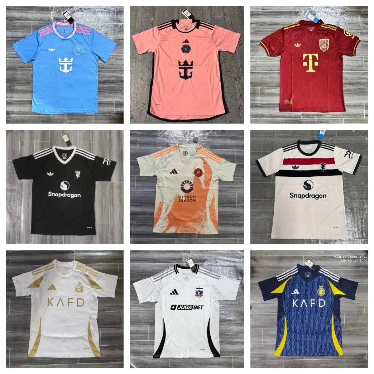 Official Adidas Football Jerseys for Men and Women - 2023-2024 Season