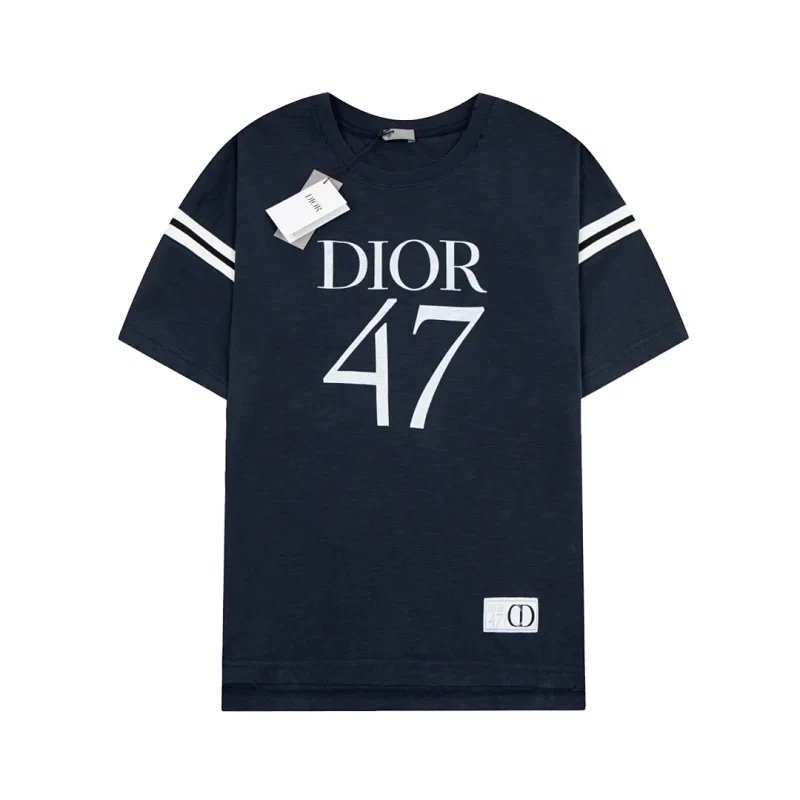 Dior 47 Logo Print T-Shirt for Men