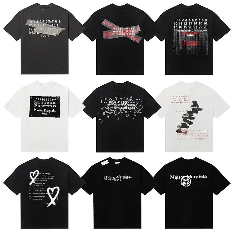 Maison Margiela Printed T-Shirts for Men and Women