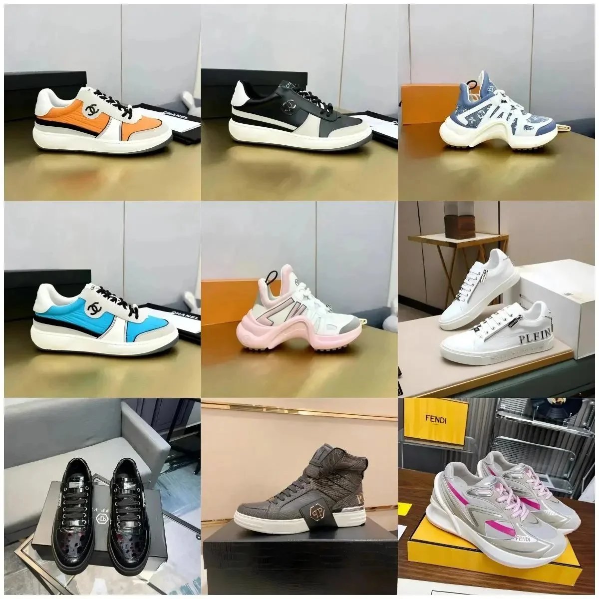 Luxury Designer Sneakers for Men and Women