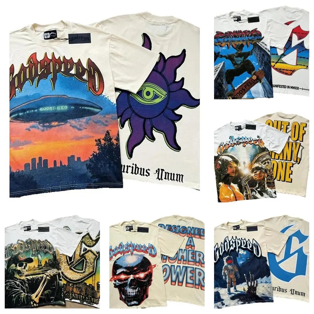 Godspeed T-Shirts Collection - Vintage Style Graphic Tees