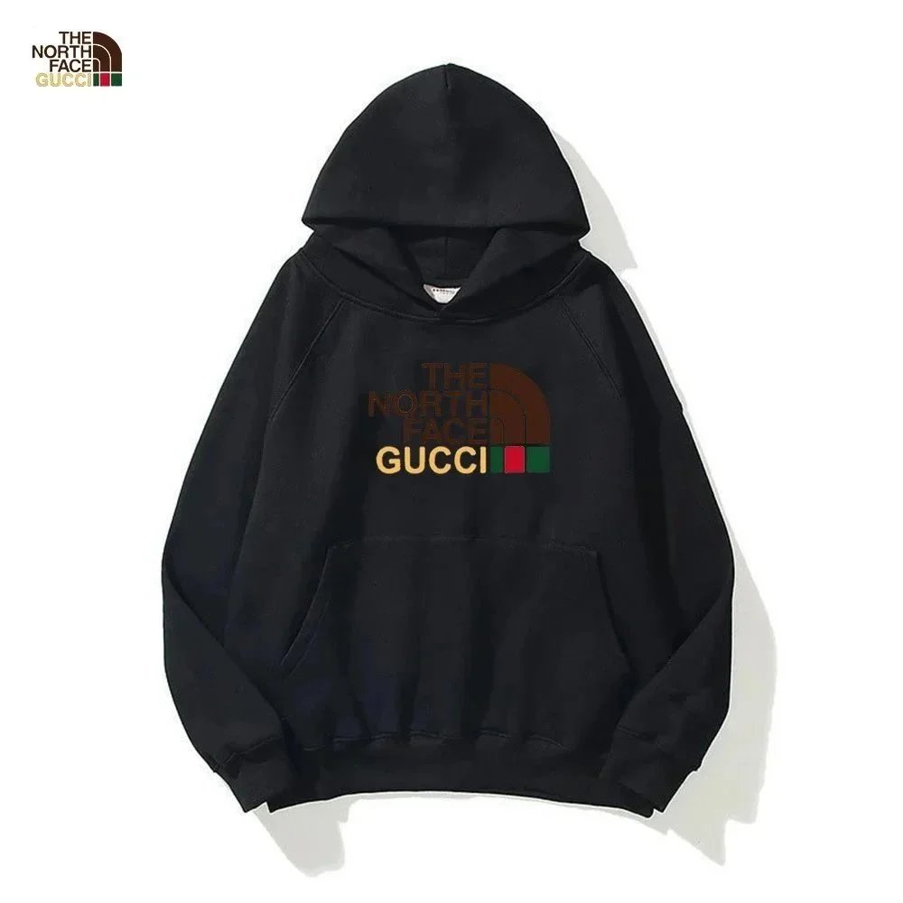 The North Face x Gucci Collaborative Black Hoodie