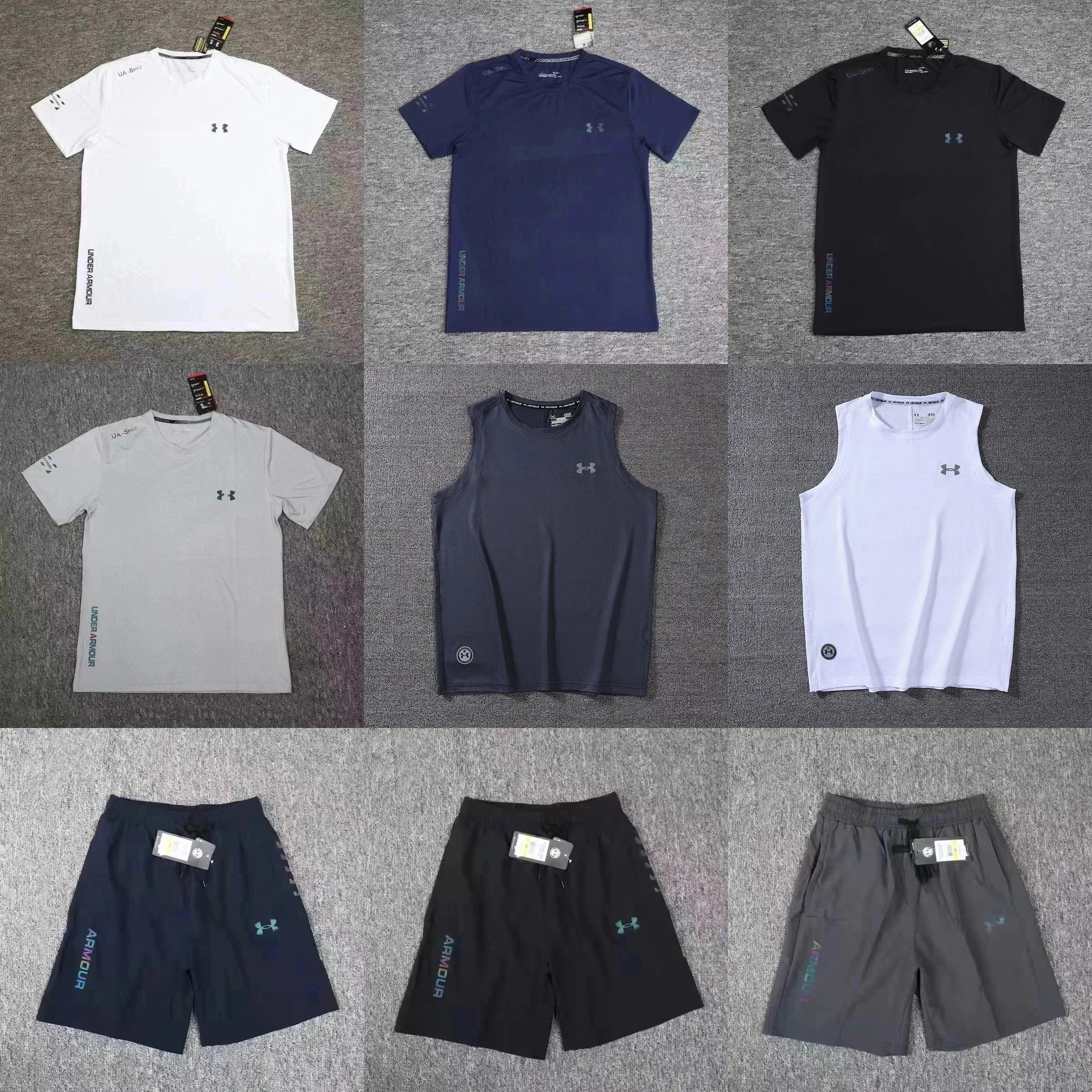 Under Armour Men's Performance T-Shirts and Shorts Set