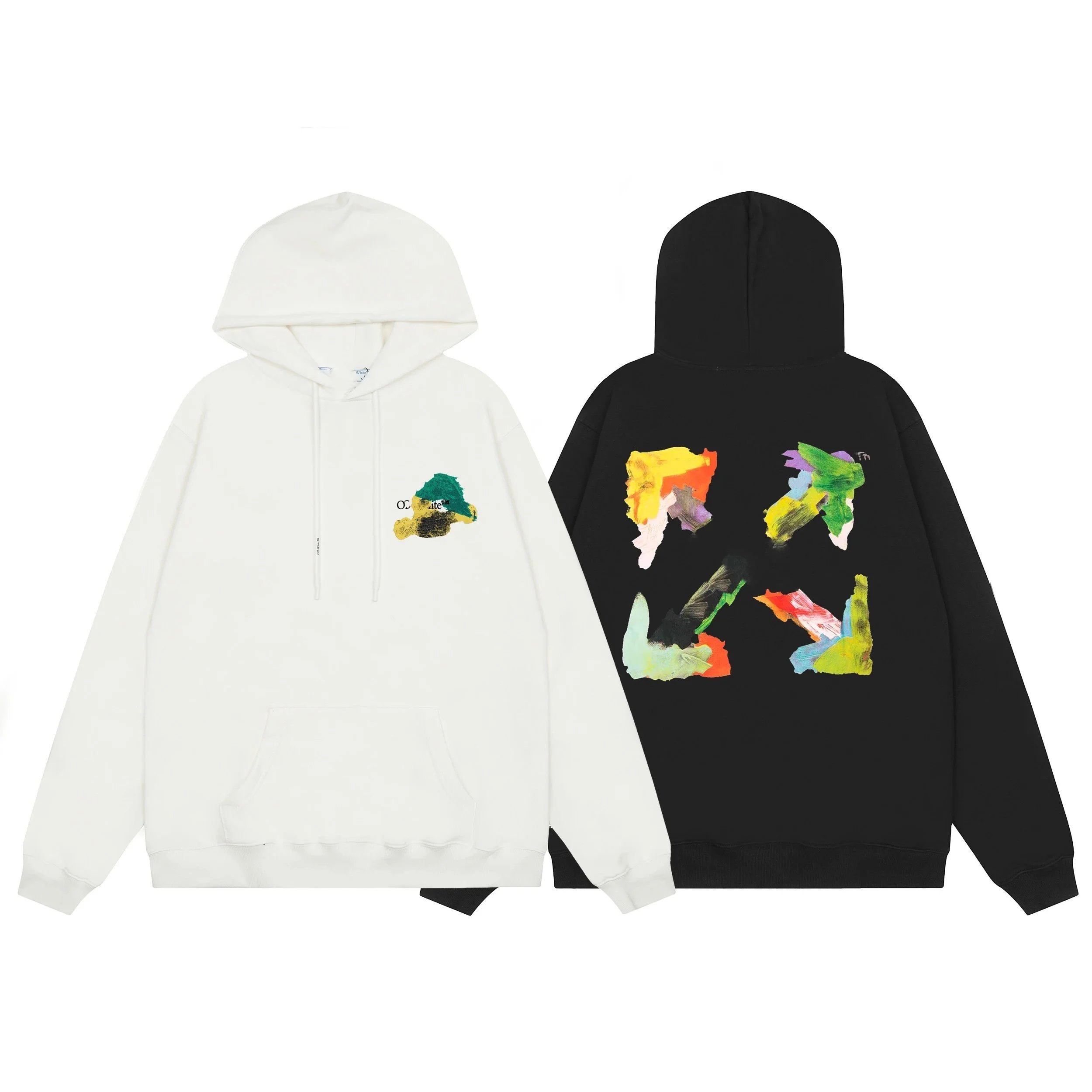 Abstract Art Print Hoodie Unisex Streetwear Sweatshirt