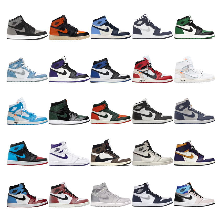 Air Jordan 1 High OG Sneakers Collection