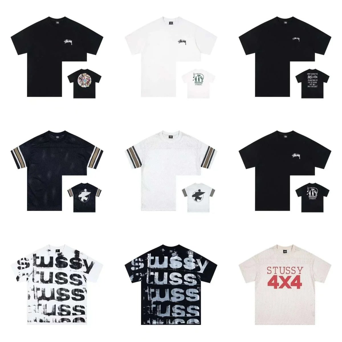 Stussy T-Shirts Collection - Streetwear Fashion for Men and Women
