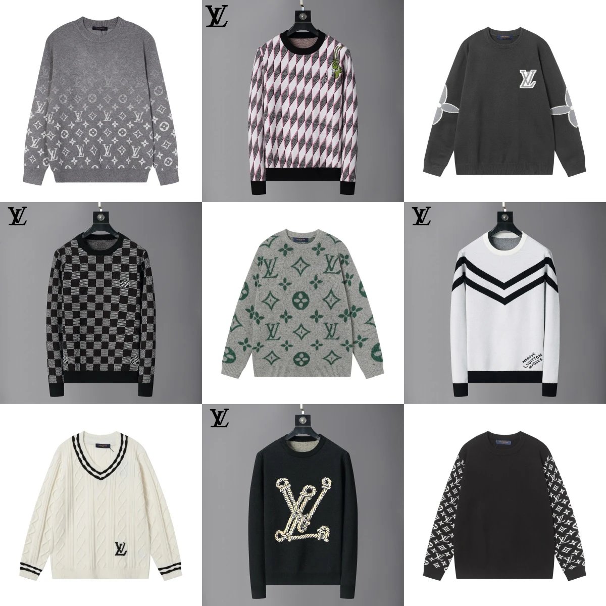Louis Vuitton Knit Sweaters for Men and Women