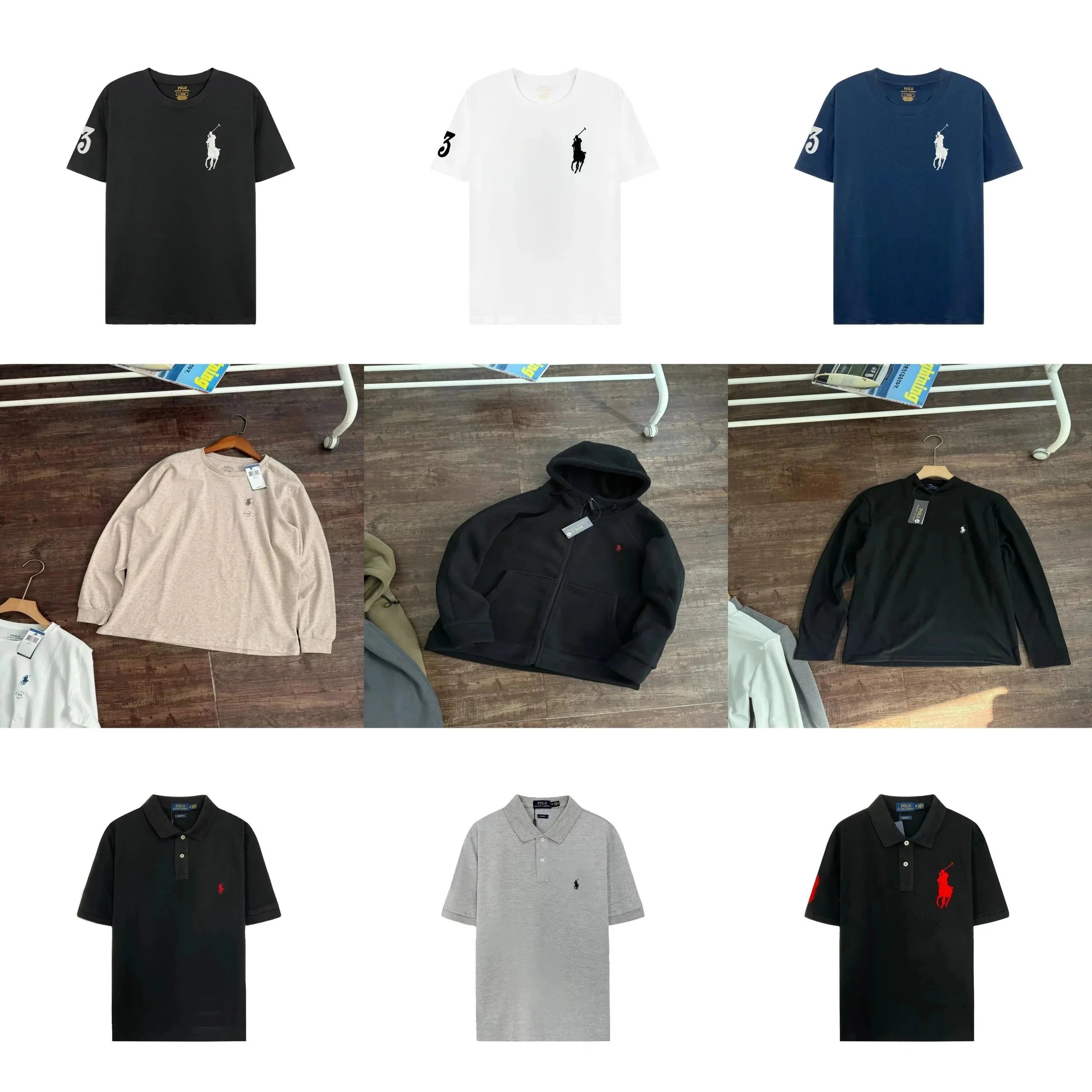 Ralph Lauren Polo T-Shirts and Hoodies for Men