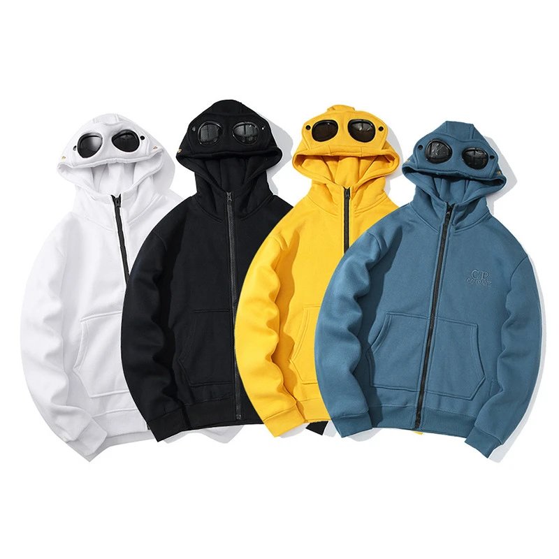 C.P. Company Goggle Hoodie Zip-Up Sweatshirt