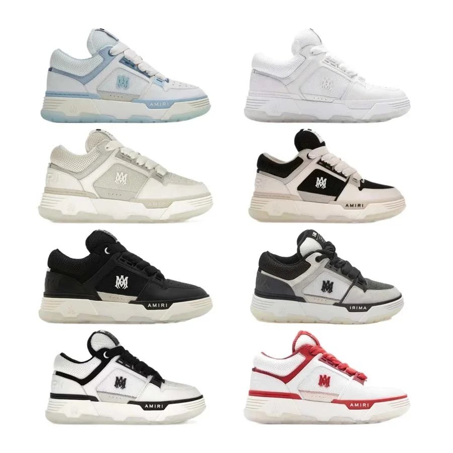 AMIRI Low Top Sneakers Men Women Fashion Streetwear Shoes
