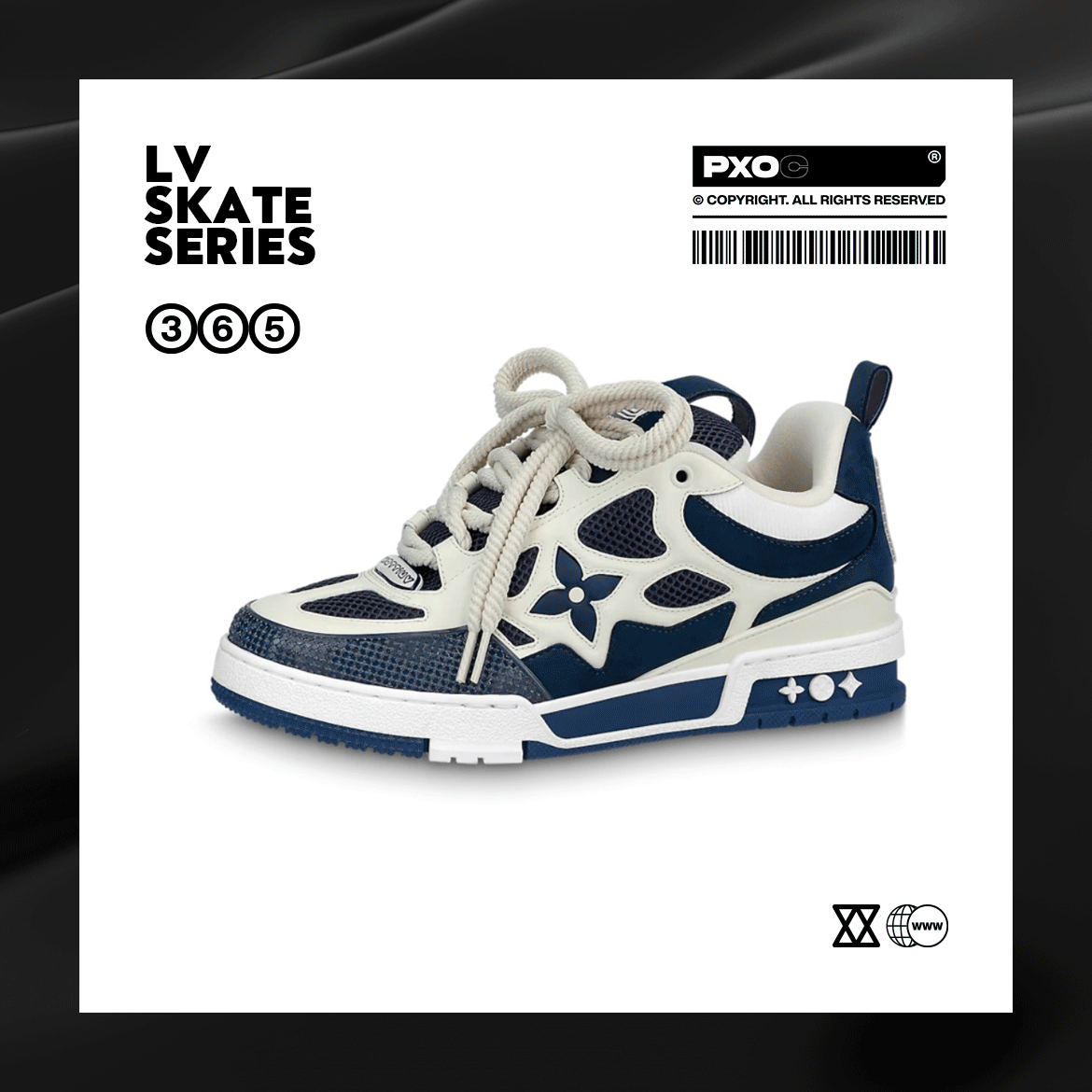 LV Skate Series 365 Sneakers for Men and Women