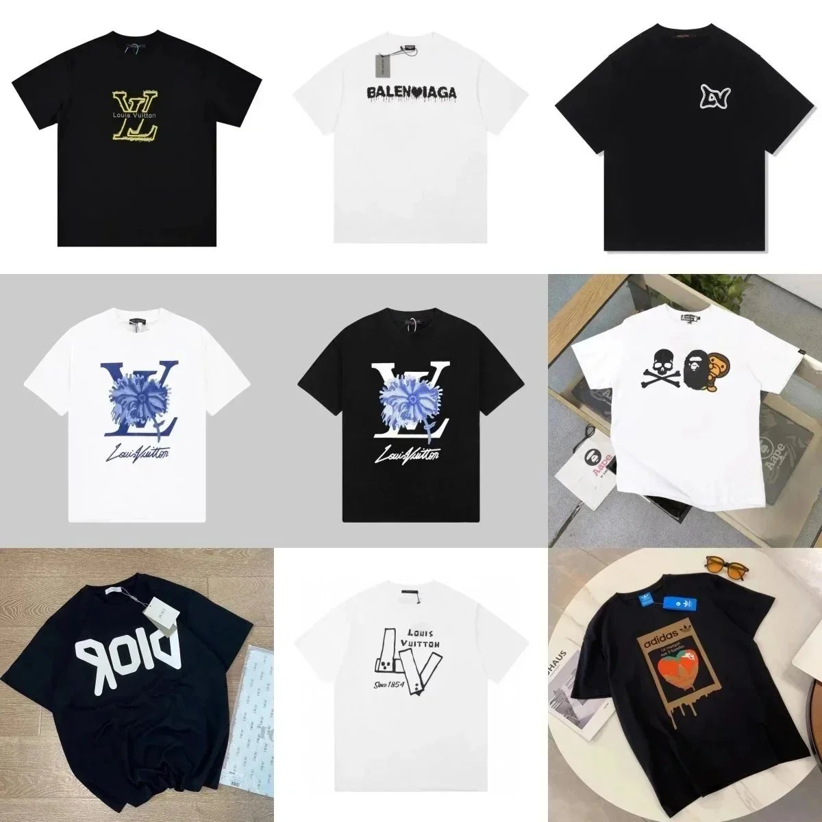 Luxury Brand T-Shirts for Men and Women