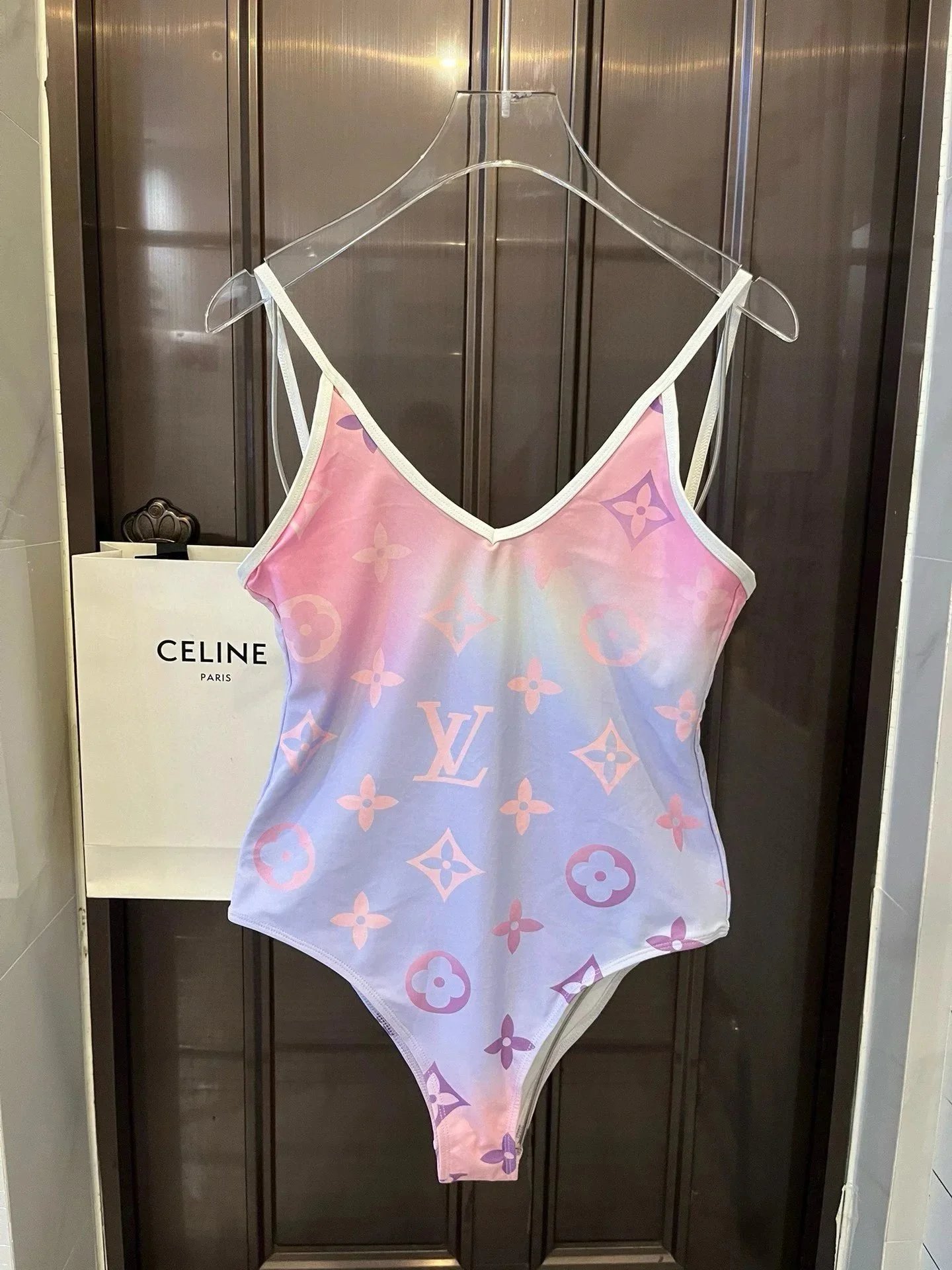 Louis Vuitton Gradient Monogram One Piece Swimsuit