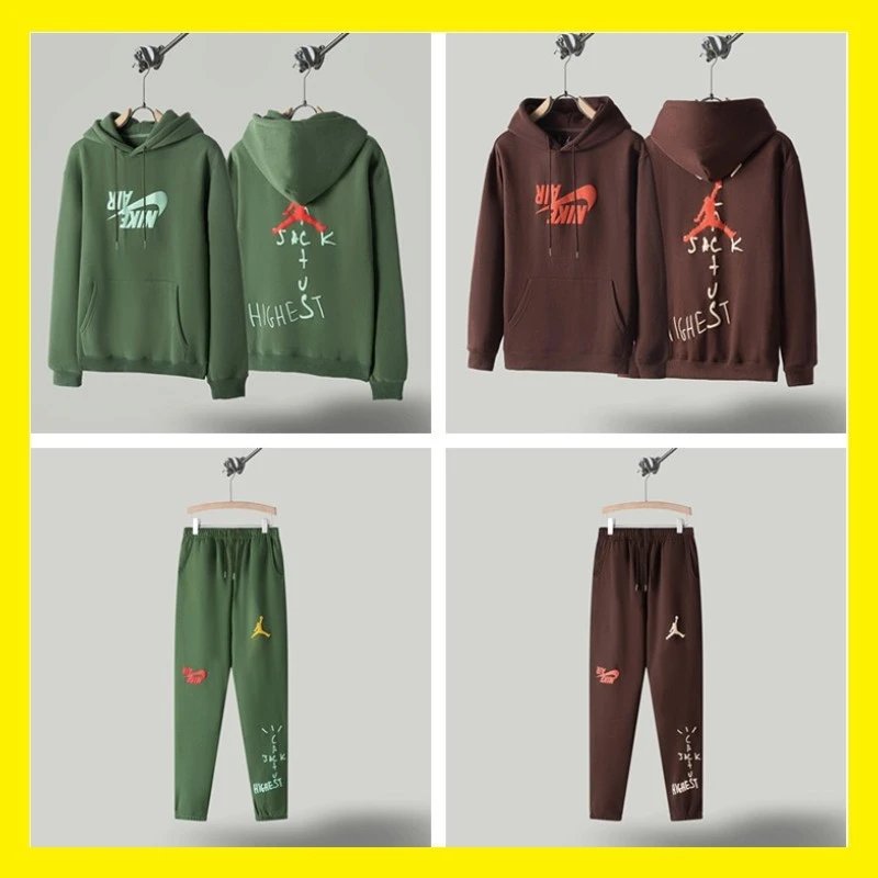 Jordan Jumpman Hoodie and Pants Set for Men Women
